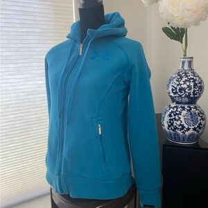 Under Armour Teal Full-Zip Hoodie